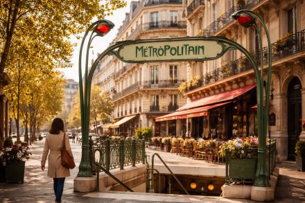 Métro / rue en France