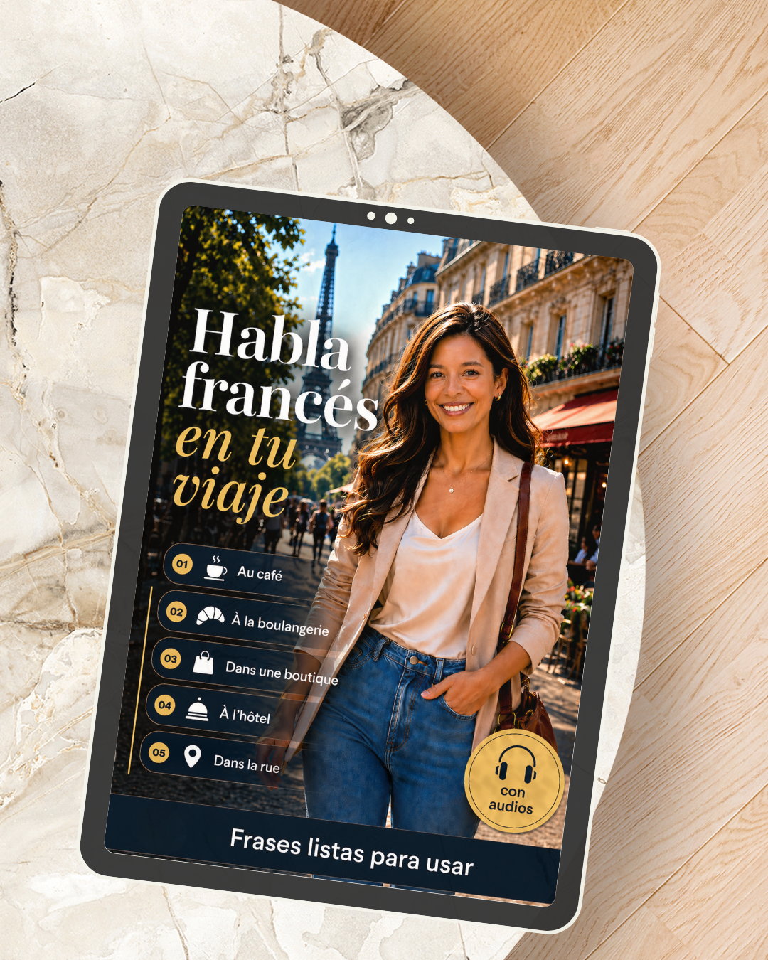 Kit de conversación para viajeros – LinguaYa – 5 fichas en todos tus dispositivos